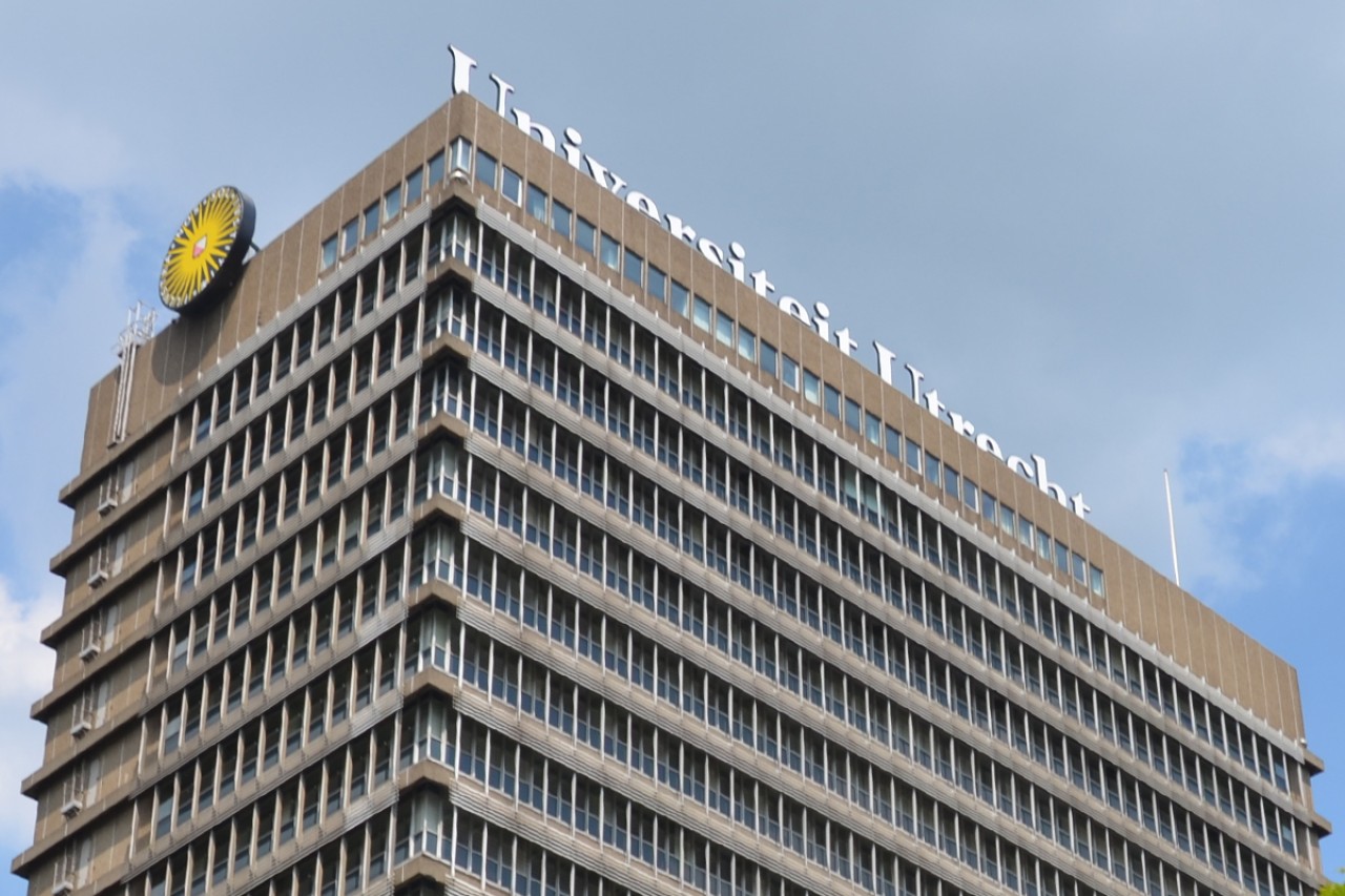 Aanzicht Universiteit Utrecht op de Uithof